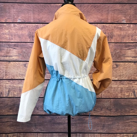 SOLD UO Austen Colourblock Windbreaker Jacket - Picture 15 of 16